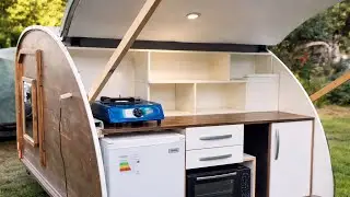Mini casa rodante artesanal