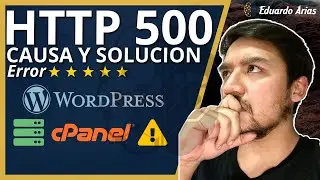 Error Http 500 Wordpress ⚠️ Solución desde Cpanel | 5 Causas 🚀