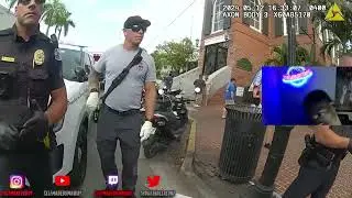 old DIRTY COP Think Hes ABOVE THE LAW 🫰🏽