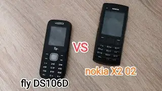 fly ds106d против nokia X2 02 ПОЛНОЕ СРАВНЕНИЕ