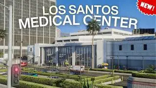 [FiveM Maps] - The Biggest & Most Detailed Hospital MLO | Los Santos Medical Center