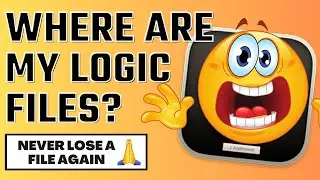 Where Are My Logic Pro Files? Never Lose A File Again