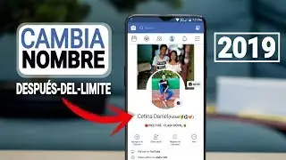 La forma mas sencilla de poder CAMBIAR TU NOMBRE de FACEBOOK *despues del limite*
