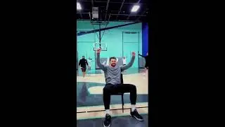 Luka Doncic Trick Shots At Pre-Game/Practice