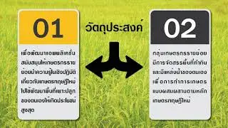 การพัฒนาสมาร์ทแอพพลิเคชั่นการทำการเกษตรทฤษฎีใหม่เพื่อพัฒนาคุณภาพชีวิตของประชาชนไทย
