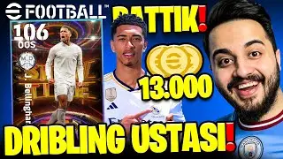 OHA! eFootball'a YENİ 106 BELLİNGHAM KARTI İÇİN 4 BİN TL HARCADIK! (13.000) eFootball 24