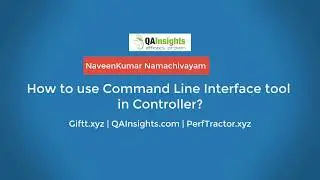 How to use Command Line Interface tool in Controller? - LoadRunner 12.60