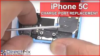iPhone 5C Charging Port Dock Replacement Directions