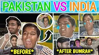 Pakistani🇵🇰Before😎And After😭Reaction On Defeat Vs India🇮🇳|Bumrah Made Me Cry😭