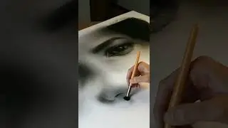 My charcoal drawing 'Quiet Stories' 