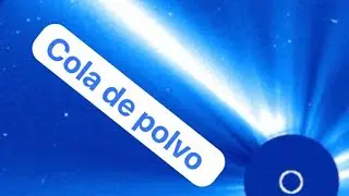 #cometa  #Tasuchinshan y cola de polvo