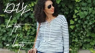 DIY : Le top à lacets
