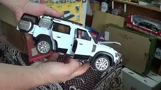 Land Rover Defender 110  - unboxing of cheap 1:18 model from Ali Express