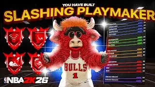 *NEW* BEST SLASHING PLAYMAKER BUILD in NBA2K26 CAN GET CONTACTS + DOESNT MISS FROM 3! BREAKS ANKLES!