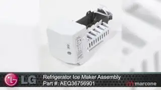 LG Refrigerator Ice Maker Assembly Part #: AEQ36756901