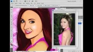 Rachel G. Fox - Vector ART Photoshop