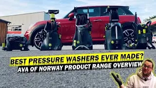 BEST PRESSURE WASHERS EVER MADE?! AVA model overview and buyer's guide: Go, Smart, Master, Evo or V6