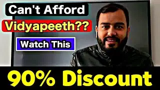 If you can't Afford PW VIDYAPEETH, then Watch this !! ⚡PW Scholarship Test 🎉