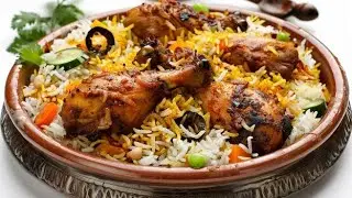 world chicken dum biryani recipe how to make 🍗🤔🤟