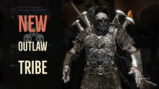 New Outlaw Tribe-Middle Earth Shadow Of War