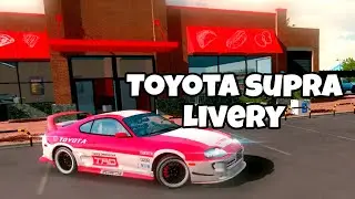 Toyota Supra SIMPLE Livery| Car Parking Multiplayer