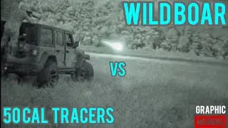 50 cal Hog Hunting - 50 BMG tracers