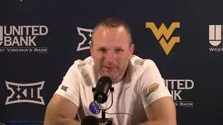 WVU Men's Basketball Darian DeVries Iowa State Postgame 1/18/25