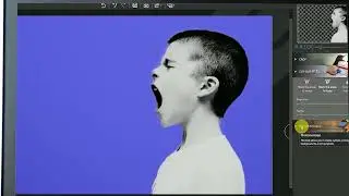 photo cutter and photo background change
