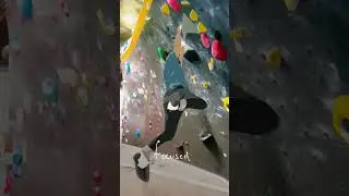 How I FINALLY sent this Dyno 🤯 #climbing #shorts