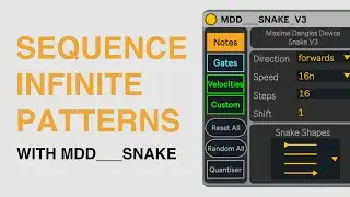 Sequence Infinite Patterns With MDD_____SNAKE