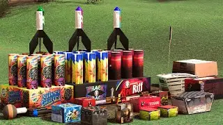 The Best FIREWORKS Game Ever! | Pyroworks Created By s1nn3r