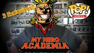 3 NEW My Hero Academia Funko Pop Exclusives!