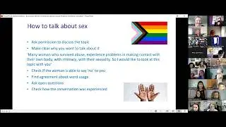 WORKSHOP: WORKING TOGETHER ON INTIMACY AND SEXUALITY AFTER SEXUAL VIOLENCE - JANNETA BOS