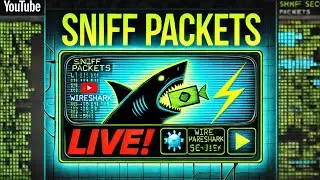 Sniffing Network Packets LIVE with Wireshark!