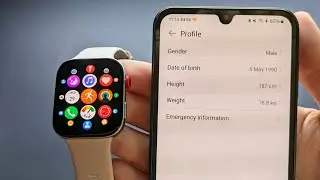 Change Height / Age / Gender & Weight on Huawei Watch Fit 3