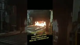 Bearing Heat treatment~Salt bath heat treatment.
