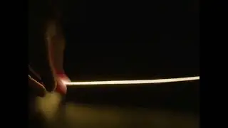 Single ended nOOds - 300mm long Flexible LED Filament - Warm White 3V