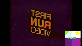 Not Sure What I Did To First Run Video Logo (1989-1999)