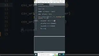 Writing CSV Files Using Python's Wizardry | 