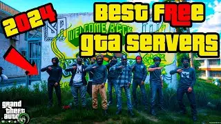 Top 5 Best Fivem GTA Roleplay Servers(2024) *Free Non Whitelisted Fivem Servers*| ,Clothes,Cars PT 1
