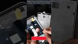 Redmi Note 5 Touch Display combo folder with Frame third-party product at low price good quality 🤩