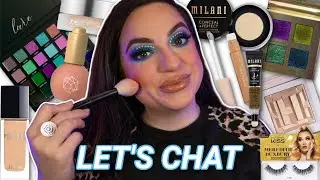 GRWM | LET'S CHAT AND PLAY WITH NEW MAKEUP