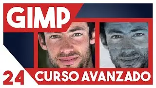 GIMP 2.10 Curso AVANZADO  ▶▶  24. Efecto doble exposición