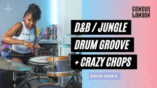 Experience This Classic D&B Jungle Drumming Groove: Geneva London's Explosive Performance