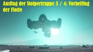 Star Citizen: Der erste Ausflug der Stolpertruppe (Vorbeiflug der Flotte)