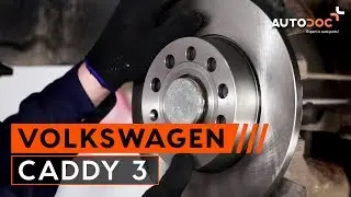 Hoe een achter remblokken, achter remschijven vervangen op een VW CADDY 3 [Handleiding]