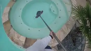 Pool Cleaning Relaxation #asmr video 7