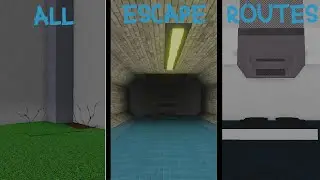 All Escape Routes Prison Break (Roblox)