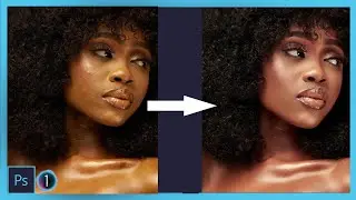 SKIN RETOUCHING  IN PHOTOSHOP FOR BEGINNERS TUTORIAL | PART 1. FREQUENCY SEPARATION