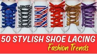 Learn how to lace your shoes in 50 unique ways #shoelaces @kihoav